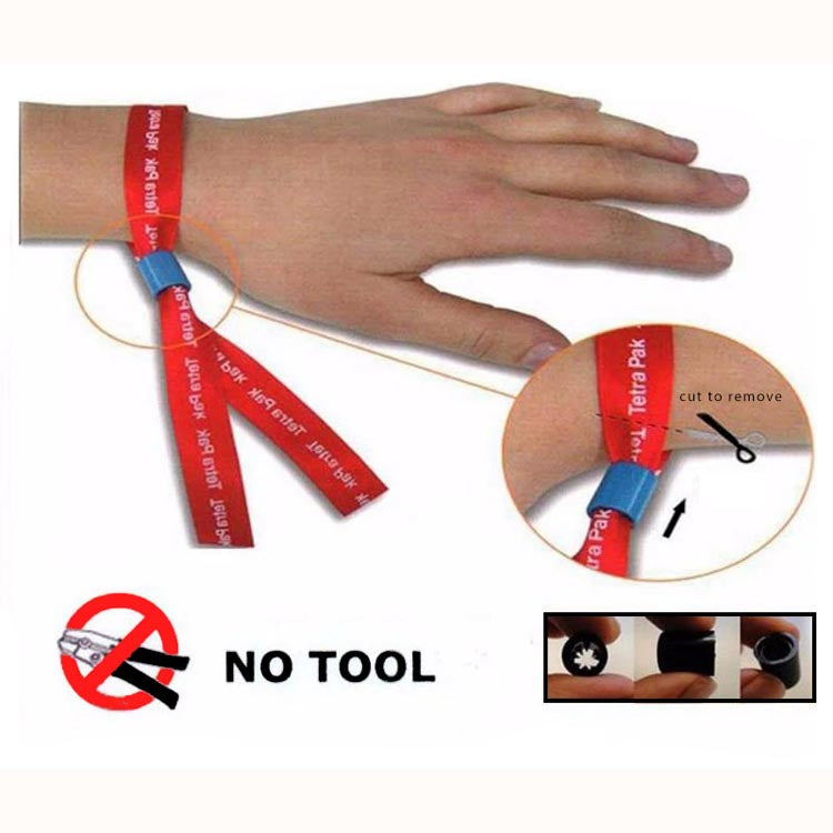 Stoff Armband (PVC Tag)