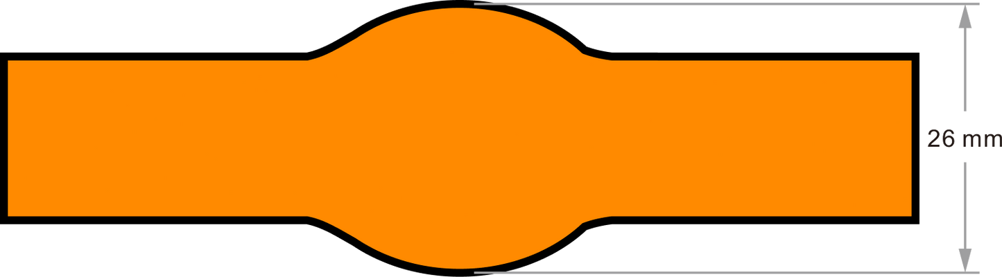 Silicone bracelet (B01)