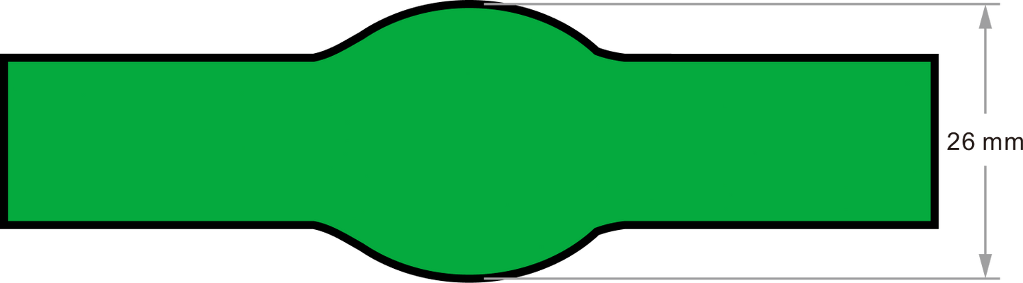 Silicone bracelet (B01)