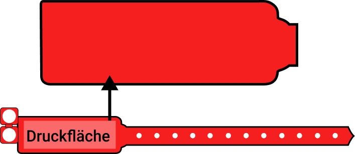 PVC disposable wristband (A01)