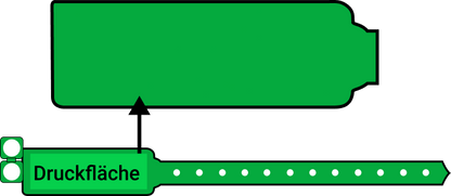 PVC disposable wristband (A01)