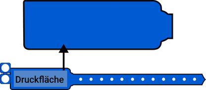 PVC disposable wristband (A01)
