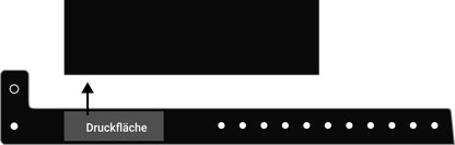 PVC disposable wristband (A05)