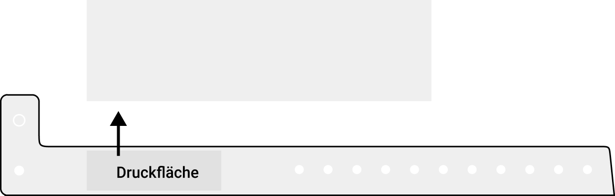 PVC disposable wristband (A05)