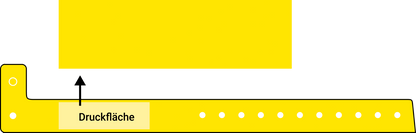 PVC disposable wristband (A05)